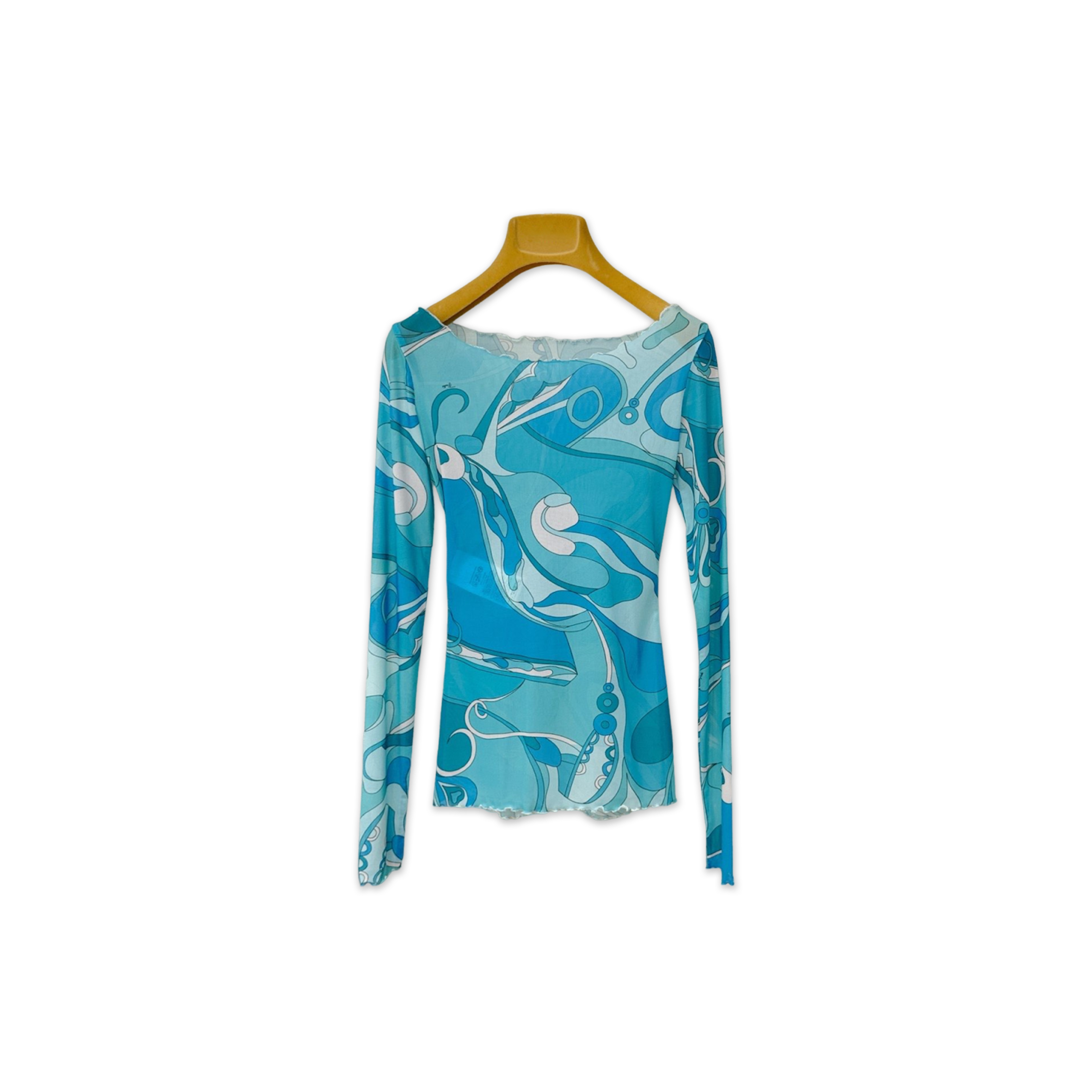 PUCCI ORCHIDEE SHEER TOP